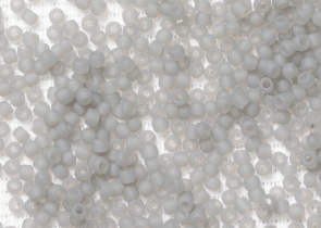 Бисер Япония круглый 11/0 10г 0150F дым, матовый цейлон