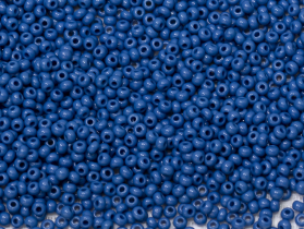 Бисер Чехия круглый 06/0 50г 33220 тёмно-голубой