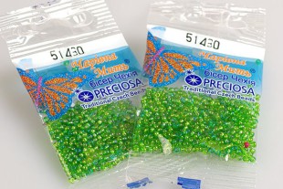 Бисер Чехия круглый 10/0 5 г 51430
