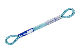 Нитки для вышивания " Gamma" мулине NM металлик 100% полиэстер 8 м М- 44 голубой